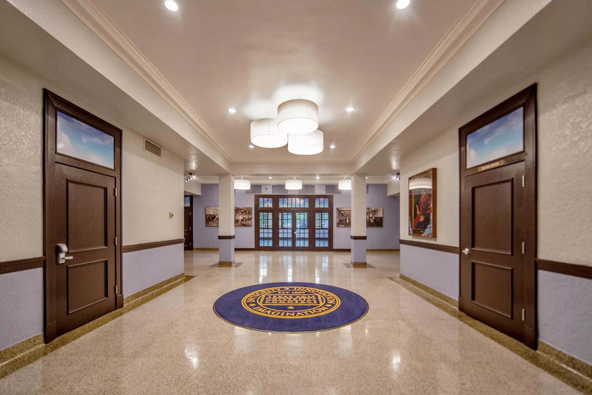TAMUHallOfLanguagesHero Completed renovation of the Texas A&M University Commerce Texas Hall of Languages