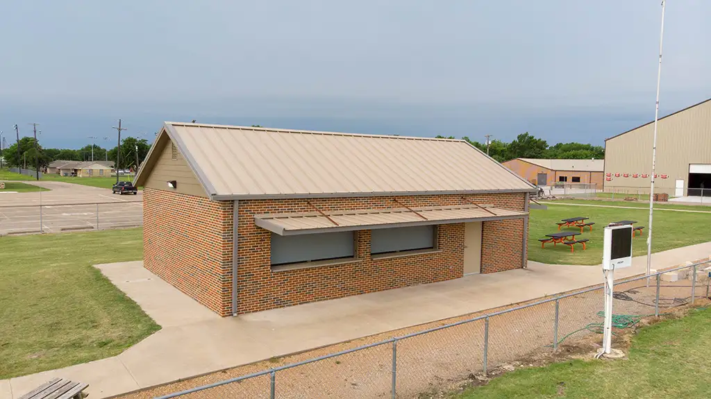 Honey Grove ISD recreational construction concession stand
