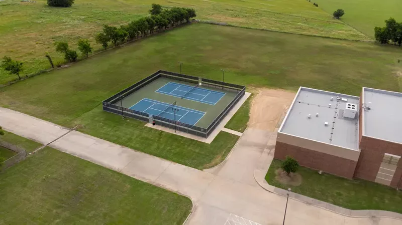 Honey Grove ISD tennis courts