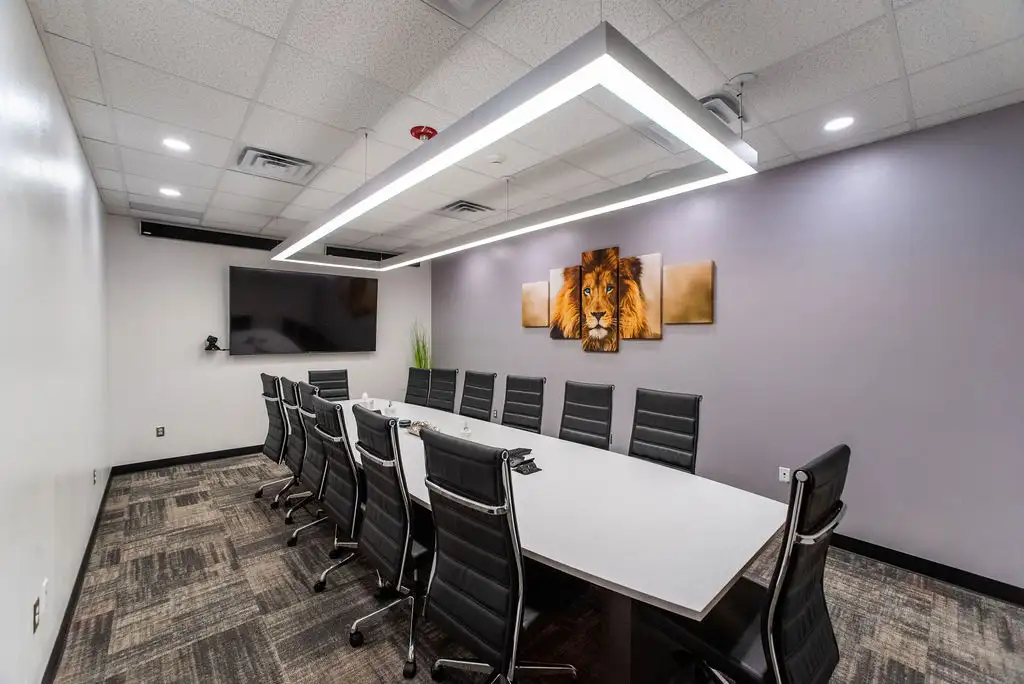 Texas AM Commerce after renovations of conference room