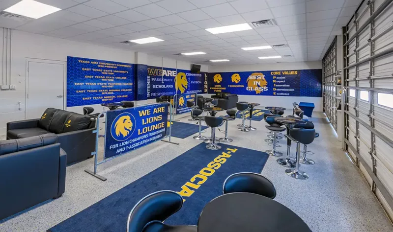 Texas AM Commerce after renovations of student area