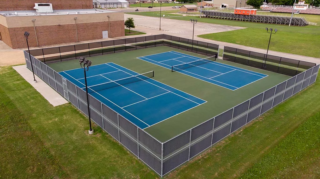 Honey Grove ISD tennis courts